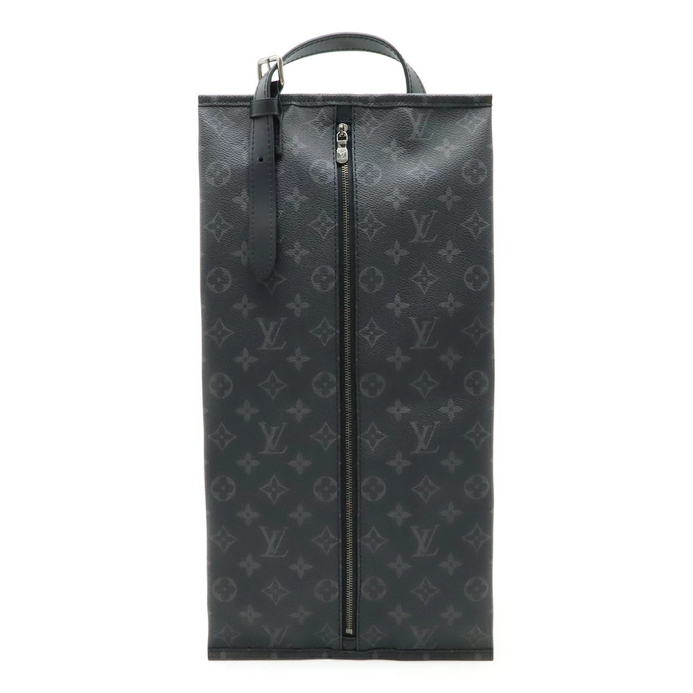 LOUIS VUITTON Damier Graphite Black Souliers Shoe Case Bag